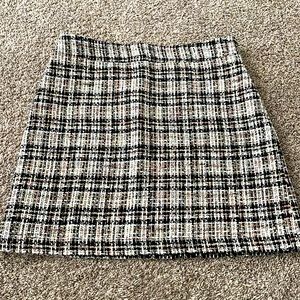 Tweed Mini Skirt